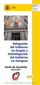 Delegación del Gobierno en Aragón y Subdelegación del Gobierno