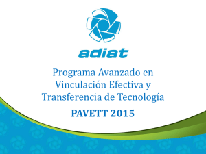pavett - Instituto de Innovación y Transferencia de Tecnología