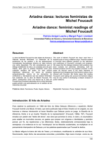 Ariadna danza - Athenea Digital. Revista de pensamiento e