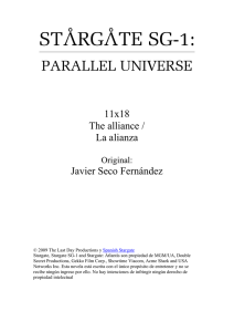 Stargate SG-1 Parallel Universe 11×18 The alliance