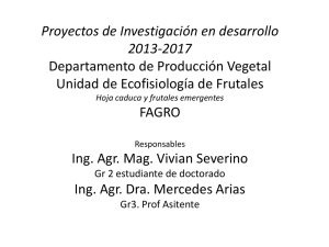 Presentación de PowerPoint - Sociedad Uruguaya de HortiFruticultura