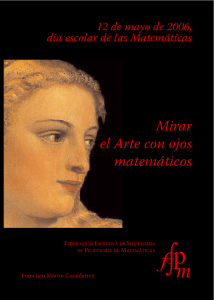 Mirar el Arte con ojos matemáticos