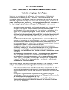 5. DECLARACIÓN DE PRAGA - Congreso de la República