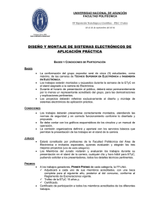 Bases y Condiciones - ETyC - Universidad Nacional de Asunción