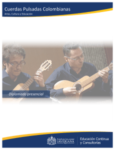 Cuerdas Pulsadas Colombianas - Pontificia Universidad Javeriana