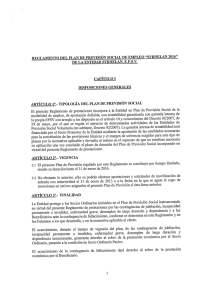 reglamento del plan de previsión social de empleo