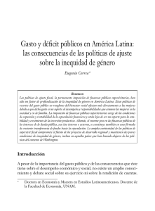 Gasto y déficit públicos en América Latina: las
