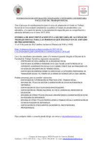 5 de junio 2015 - Universidad Complutense de Madrid