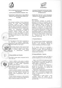 Parties. II. Responsibilities and Timeline CNCC-INS will