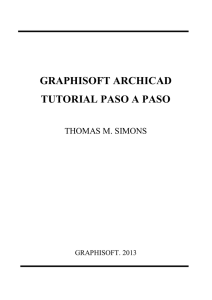 GRAPHISOFT ARCHICAD TUTORIAL PASO A PASO