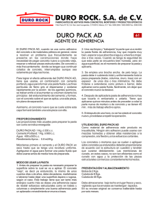 DURO ROCK. S.A. de C.V.
