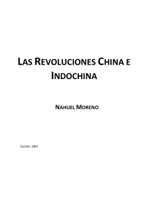 Revoluciones China e Indochina - LIT-CI