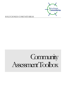 Community Assessment Toolbox