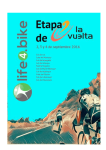Briefing Etapa de Vuelta Septiembre 2016