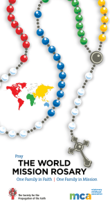 the world mission rosary - Pontifical Mission Societies