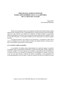 pdf Principales aportaciones de Mª Jesús Rubiera Mata a la historia