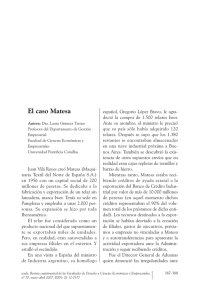 El caso Matesa - revistas universidad pontificia comillas icai