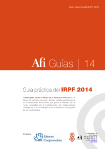 Guía IRPF 2014