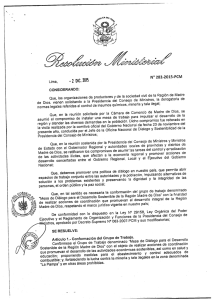 R.M. 282 – 2015 – PCM - Ministerio del Ambiente