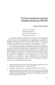 El exilio de republicanos españoles a República