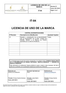it-04 licencia de uso de la marca - Montilla