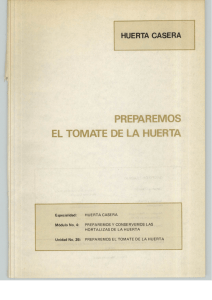 preparemos ` el tomate de la huerta