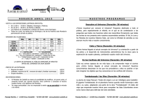 Horario Planetario