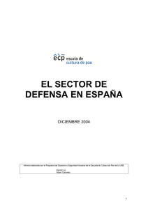 La industria de defensa a Espanya. - Escola de Cultura de Pau
