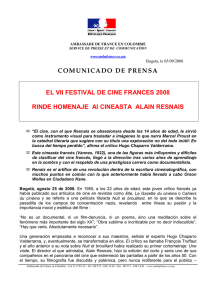 Homenaje a Alain Resnais/Festival de Cine Francés 2008