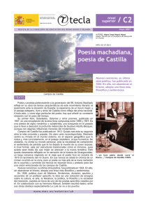 Poesía machadiana, poesía de Castilla