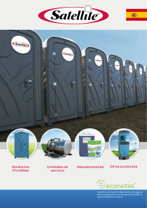 sistemas de cisterna - Satellite Industries fabricante de sanitarios