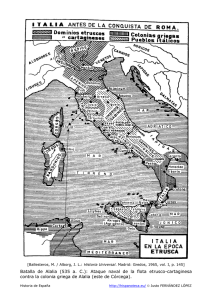 Italia en la época etrusca