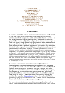 Encíclica Caritas in veritate (en formato PDF)