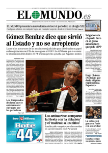 Gómez Benítez dice que sirvió al Estado y no se arrepiente