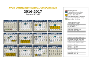 2016-2017 - Avon Community School Corporation