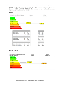 QUINTO: La calificación de eficiencia energética del edificio