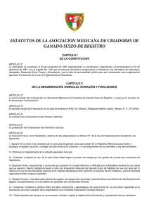 estatutos - Asociación Mexicana de Criadores de Ganado Suizo de