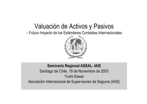 Valuación de Activos y Pasivos - Superintendencia de Valores y