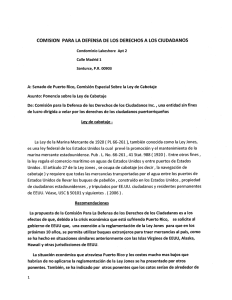 comisión para la defensa de los derechos a los ciudadanos