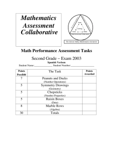 Mathematics Assessment Collaborative