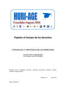 Ciudadan&iacute;a y fronteras de los derechos