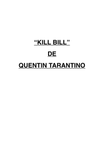 kill bill - Monografias.com