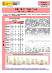 MUJERES EN CIFRAS