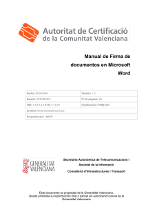 Manual de Firma de documentos en Microsoft Word