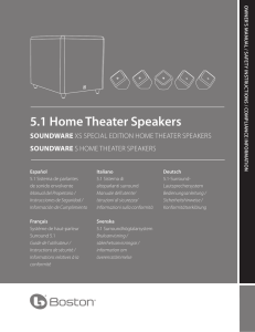 5.1 Home Theater Speakers