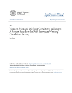 Women, Men and Working Conditions in Europe