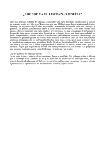 ¿adonde va el liderazgo jesuíta?