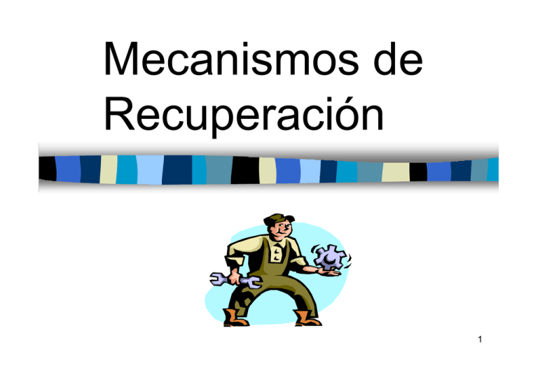 Mecanismos De Recuperación