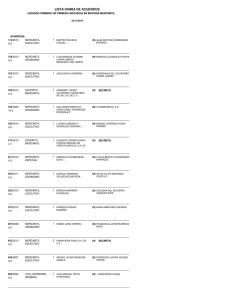 lista diaria de acuerdos - Poder Judicial del Estado de Coahuila