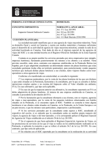 Consulta AMITRA - Gobierno de Canarias